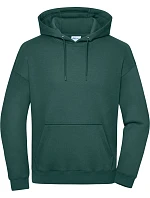 Daiber 8052 Těžká unisex mikina s kapucí 02.8052 smoky green Daiber 8052 Těžká unisex mikina s kapucí 02.8052 smoky green