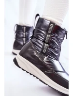 Dámské sněhule Big Star KK274391 Tmavě šedé