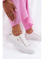 Dámské Textilní Tenisky Big Star RR274766 Bílé Dámské Textilní Tenisky Big Star RR274766 Bílé