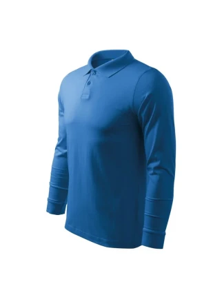 Polokošile Malfini Single J. LS M MLI-21114 azure
