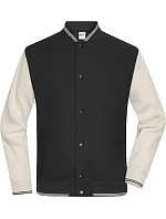 Daiber 8044 College bunda z bio bavlny 02.8044 black/sandstone Daiber 8044 College bunda z bio bavlny 02.8044 black/sandstone