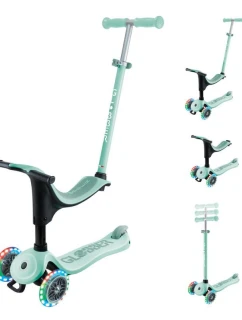 Koloběžka GO-UP SPORTY LIGHTS se sedadlem (452-706-4 S)