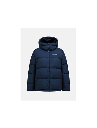 Bunda PEAK PERFORMANCE W Rivel Down Puffer Jacket, tmavě modrá Bunda PEAK PERFORMANCE W Rivel Down Puffer Jacket, tmavě modrá