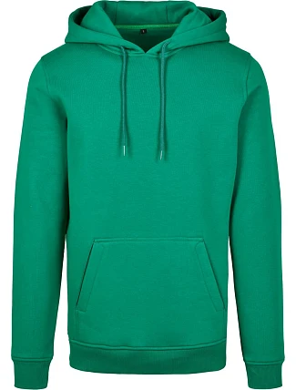 Build your Brand BY 011 Mikina s kapucí z těžké bavlny 56.0011 forest green Build your Brand BY 011 Mikina s kapucí z těžké bavlny 56.0011 forest green