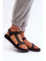 Dámské Sportovní Sandály 4FRSS24FSANF054-23S Tmavě šedé Dámské Sportovní Sandály 4FRSS24FSANF054-23S Tmavě šedé