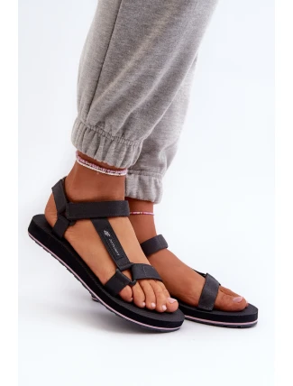 Dámské Sportovní Sandály 4FRSS24FSANF054-23S Tmavě šedé