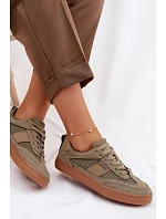 Dámské tenisky Big Star TT274761 Khaki