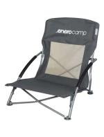 55x58x64cm Skládací šedé ploché cestovní sedadlo s polštáři