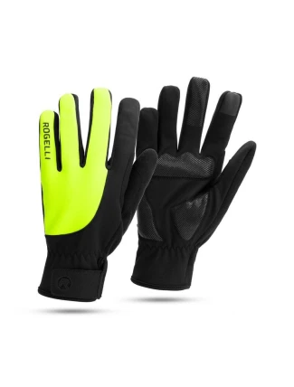 Zimní rukavice Rogelli CORE II black-fluor S