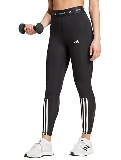 Dámské legíny adidas Techfit 3-Stripes 7/8 černé IT2272