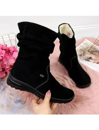 RIEKER W RKR130 zateplené kožené boty RIEKER W RKR130 zateplené kožené boty