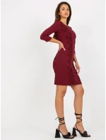 Šaty LK SK 506559.47 vínové