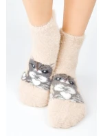 CHLUPATÉ KOČIČÍ PONOŽKY SP009 CHLUPATÉ KOČIČÍ PONOŽKY SP009