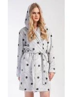 Dámský župan krátký s kapucí Puntík