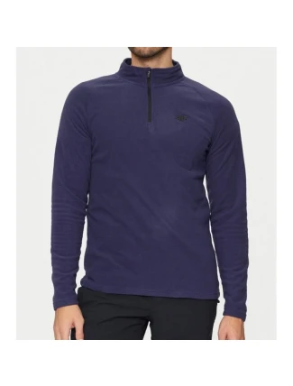 Pánská fleecová mikina 4F M 4FWAW24UFLEM044 31S Pánská fleecová mikina 4F M 4FWAW24UFLEM044 31S