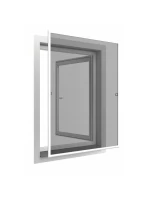 ALU OKENNÍ MOSKYTIÉRA 120X140 BÍLÁ