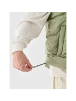 Pánské péřové tričko bez rukávů s přírodní výplní 4F 4FWAW24TVJAM148-43S