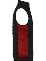 Daiber JN 1864 Pánská vesta s podšívkou 02.1864 black/red melange Daiber JN 1864 Pánská vesta s podšívkou 02.1864 black/red melange