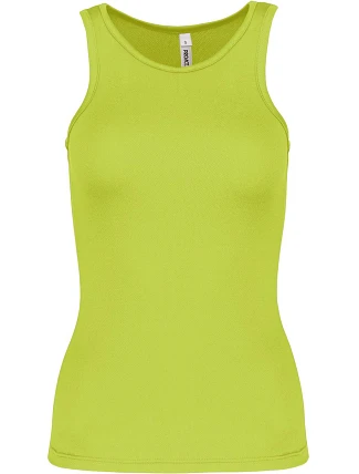 Kariban ProAct PA 442 Dámské sportovní tílko 20.P442 lime Kariban ProAct PA 442 Dámské sportovní tílko 20.P442 lime