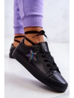 Kožené tenisky Star Big Star JJ274243 Black