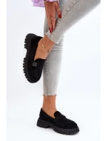 Dámské mokasíny s černým páskem Flanila Dámské mokasíny s černým páskem Flanila