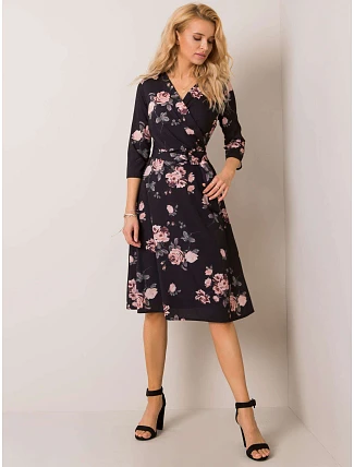 Šaty LK SK 508095 2.94P černá Šaty LK SK 508095 2.94P černá