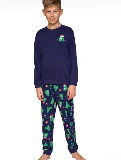 PYŽAMO CHLAPEC MLADÝ 966/167 VÁNOČNÍ STROMEK