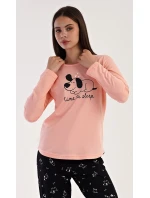 Dámské pyžamo dlouhé Let me sleep Dámské pyžamo dlouhé Let me sleep