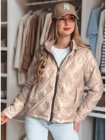 Dámská dvoucestná přechodná bunda SYLVIAN béžová FashionStreet TY4863