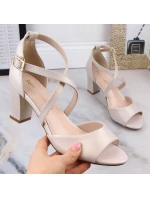 Sandály na podpatku Sergio Leone W SK367C Sandály na podpatku Sergio Leone W SK367C