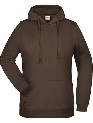 Daiber JN 795 Dámská mikina s kapucí 02.0795 brown Daiber JN 795 Dámská mikina s kapucí 02.0795 brown