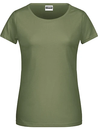 Daiber 8007 Dámské tričko z bio bavlny 02.8007 khaki Daiber 8007 Dámské tričko z bio bavlny 02.8007 khaki