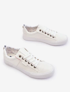 Pánské nízké Materiál tenisky Big Star KK174001 Bílá