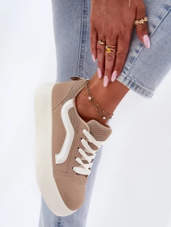 Dámské Tenisky Na Platformě Khaki Tellnira