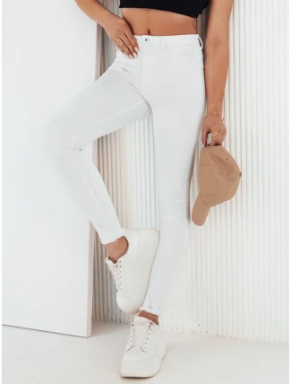 Dámské džínové kalhoty MOLINO white FashionStreet UY1975