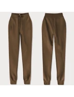 Teplákové kalhoty v sépiové barvě (CK01-158)