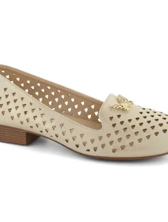 Ažurové polobotky M.Daszynski W SAN35 zlatá