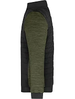 Daiber JN 1866 Pánská hybridní bunda 02.1866 black/olive melange Daiber JN 1866 Pánská hybridní bunda 02.1866 black/olive melange