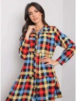 Šaty DHJ SK 12808.64P černá a červená Šaty DHJ SK 12808.64P černá a červená