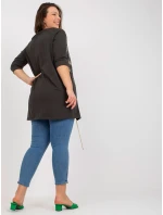 Šaty RV SK 7726.56P tmavá khaki Šaty RV SK 7726.56P tmavá khaki