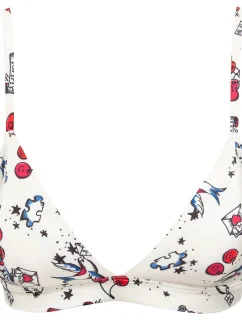 Dámská nevyztužená podprsenka Print UW0UW01853-142 - Tommy Hilfiger