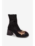 Boty na podpatku  model 220203 Step in style