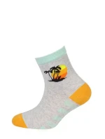 Chlapecké vzorované ponožky Wola U24.P01;W24.P01 21-26