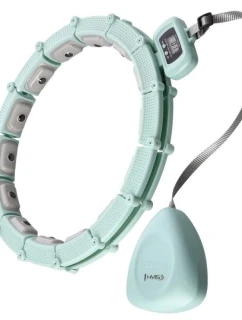 Hula hop HMS HHM14 s magnety, závažím a zeleným počítadlem