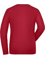 Daiber JN 1803 Dámské pracovní elast. tričko - Solid 02.1803 red