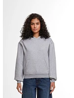 Build your Brand BY 444 Dámská oversize mikina s kapucí "Loose Fit" 56.0444 heather grey