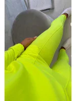 Tepláková souprava žlutá neonová Tepláková souprava žlutá neonová