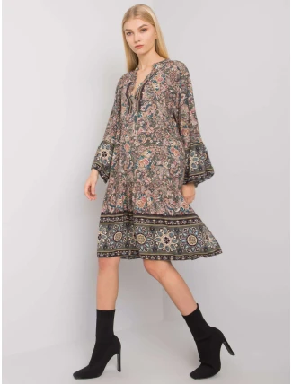 TW SK BI 5S0118B.25 khaki šaty TW SK BI 5S0118B.25 khaki šaty