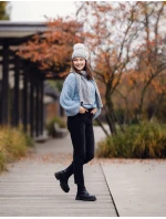 Dámský set šály a čepice Vuch Sheron Set Grey