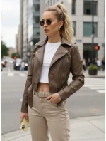 MASSI dámská světle hnědá bunda ramon FashionStreet TY5536